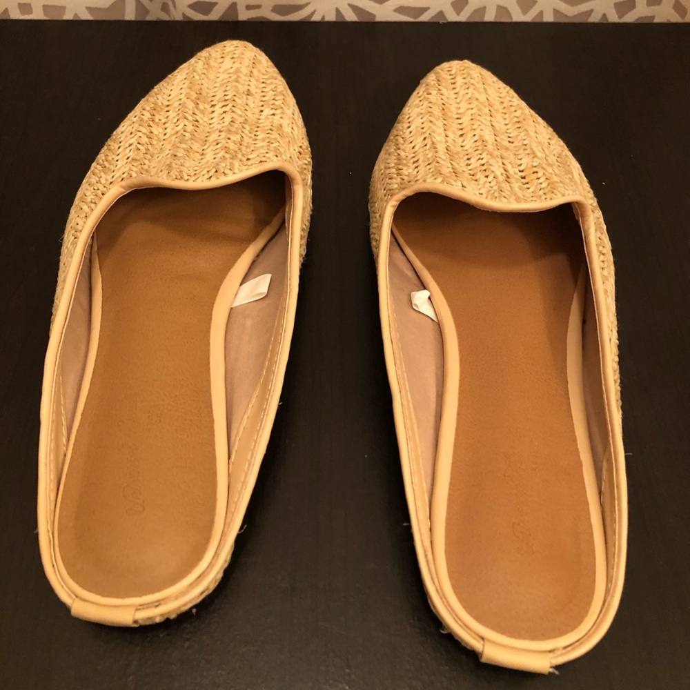 Universal Thread Size 6.5 Straw Open Back Flats - Picture 7 of 9
